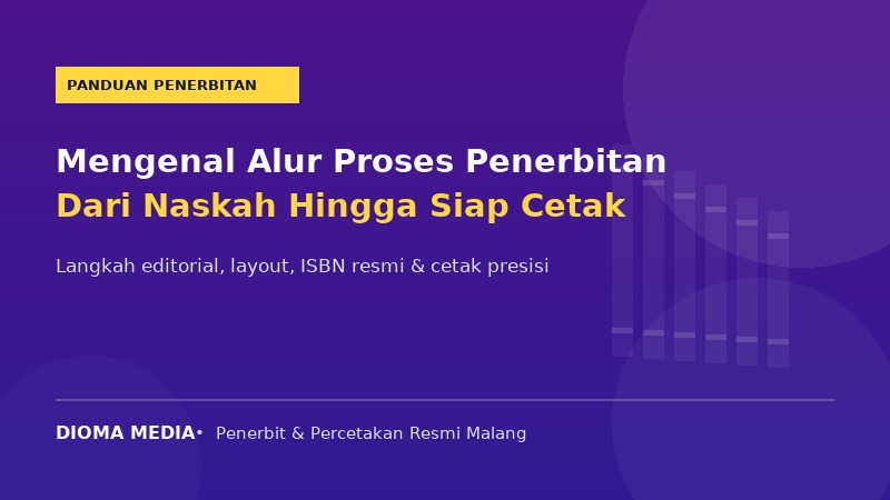 Mengenal Alur Proses Penerbitan Buku dari Naskah hingga Siap Cetak